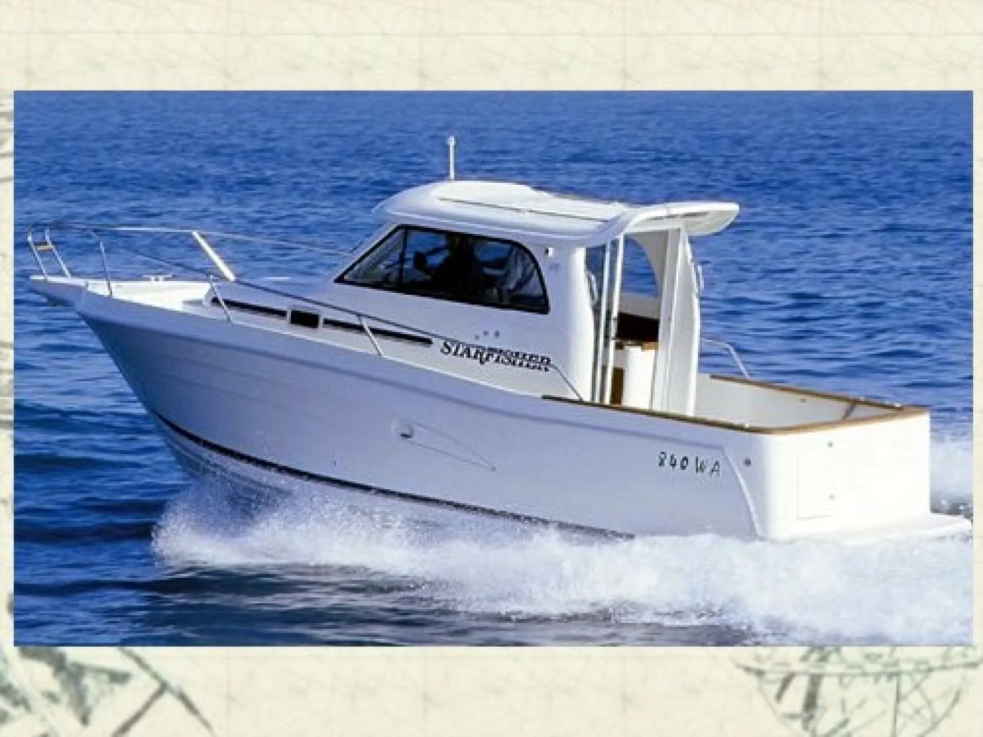 ST 840 Flybridge Fisher — 3/11