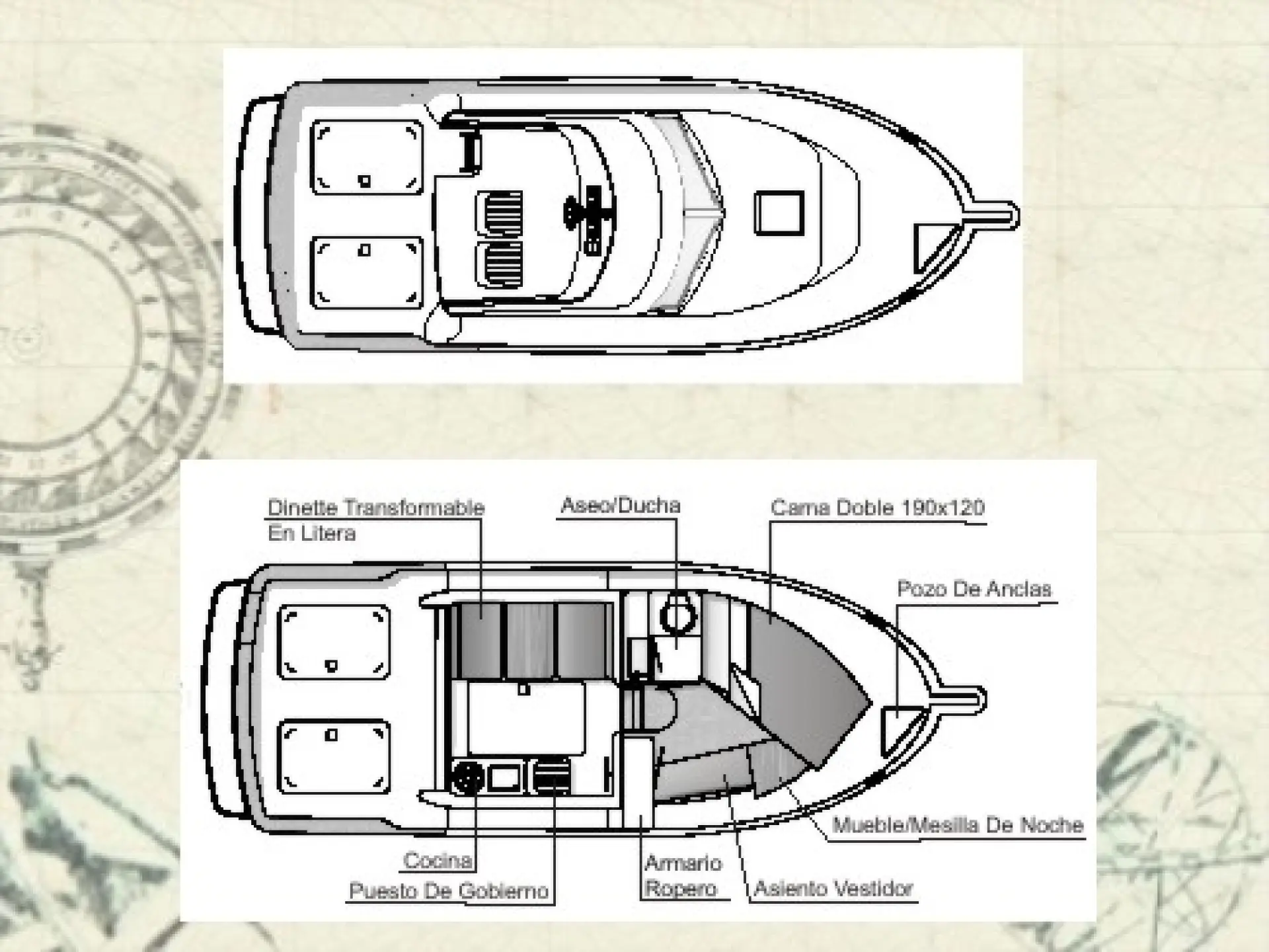 ST 840 Flybridge Fisher — 10/11
