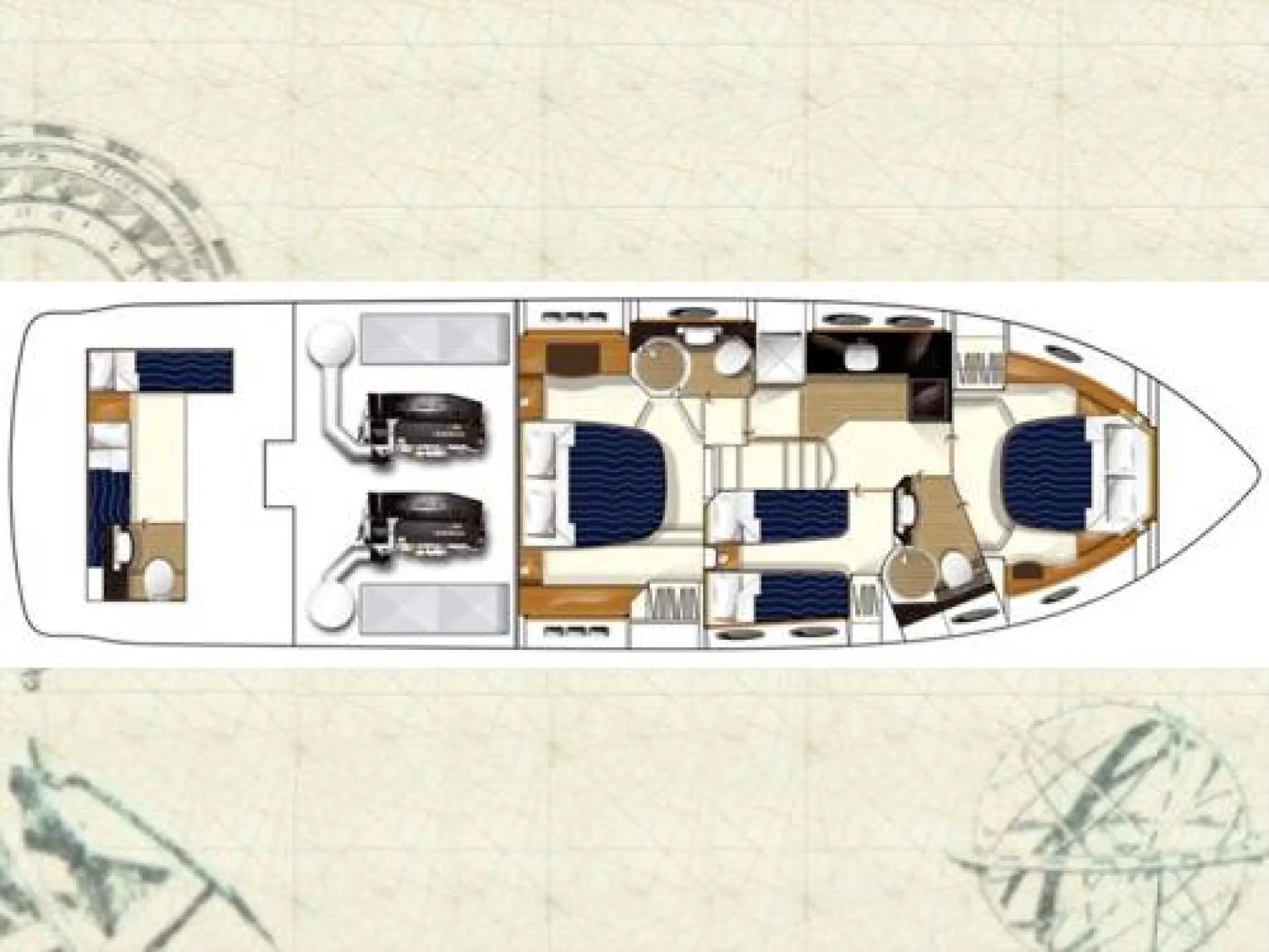Princess 58 Flybridge — 5/5