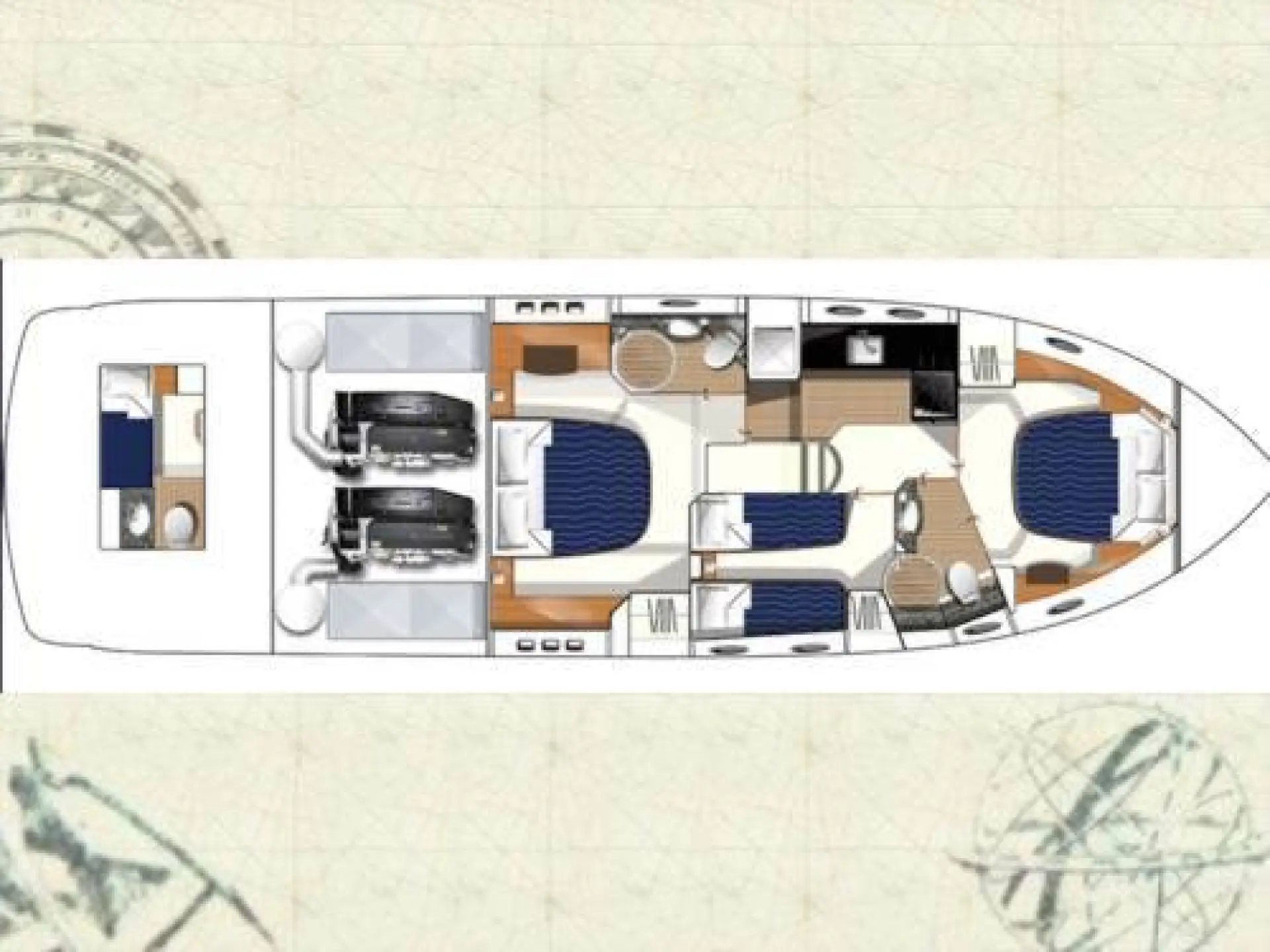 Princess 54 Flybridge — 13/13