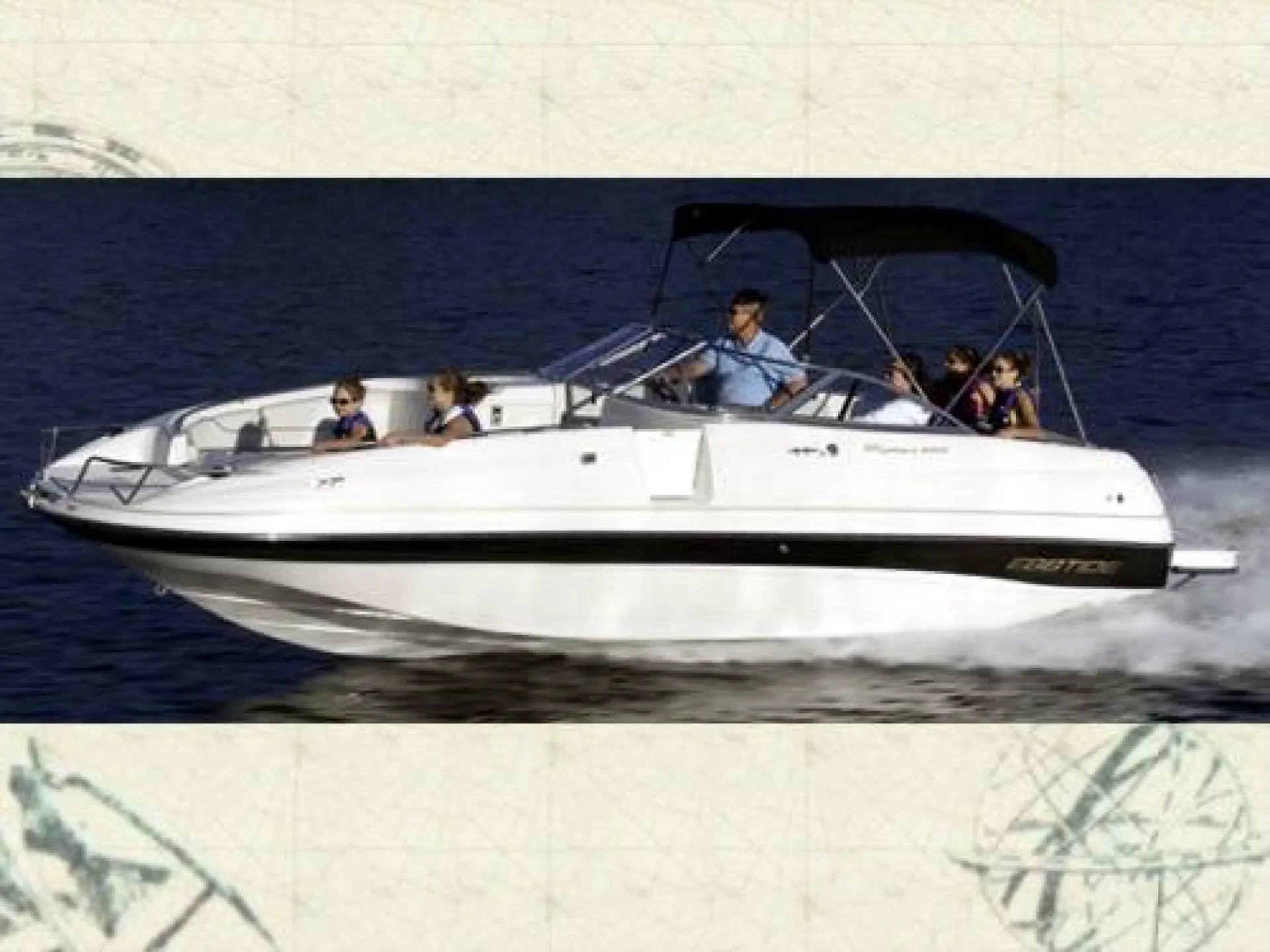 Mystique 2400 Dual Console Fun Cruiser — 1/2