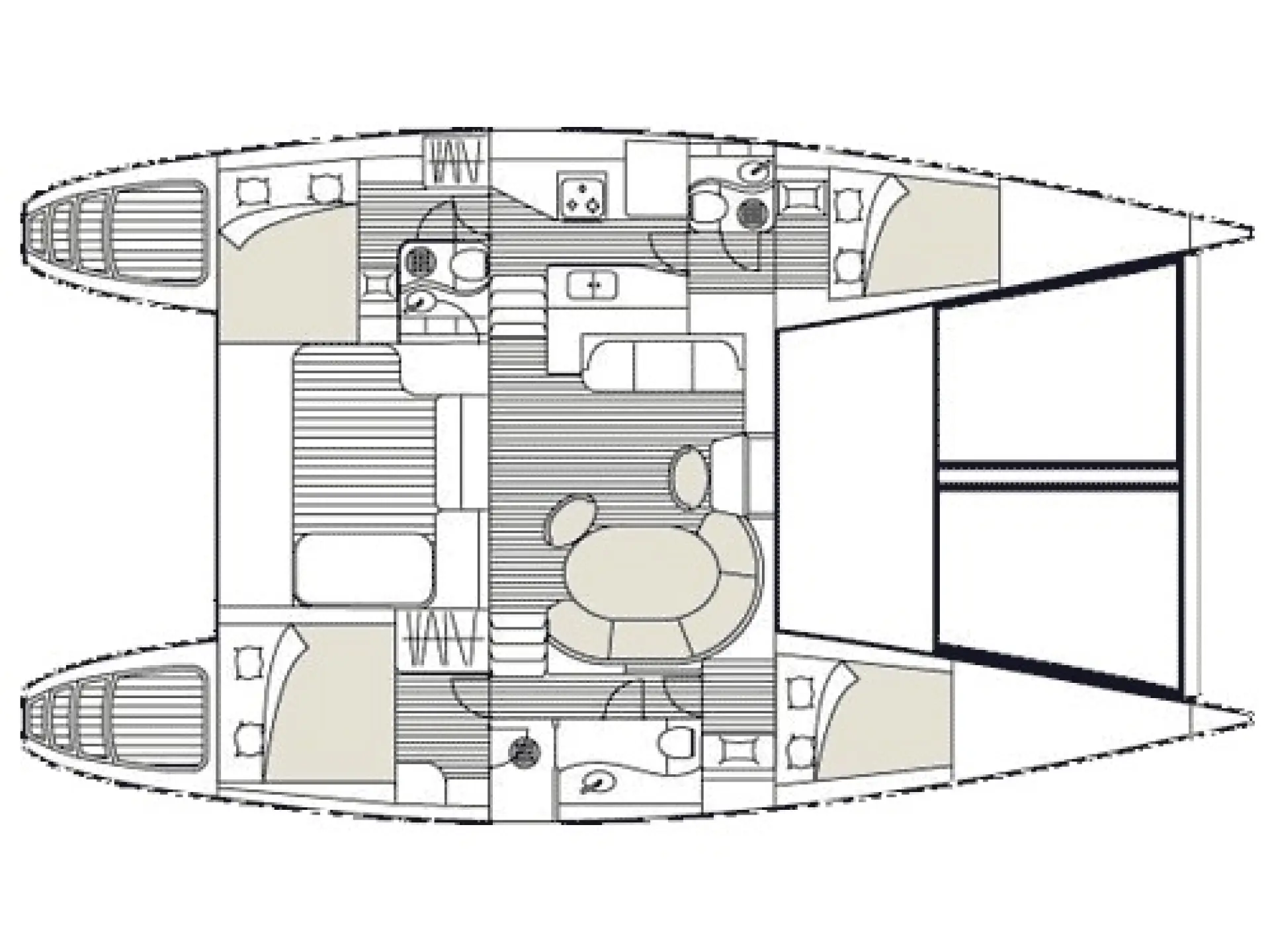 Lagoon 470 — 6/9