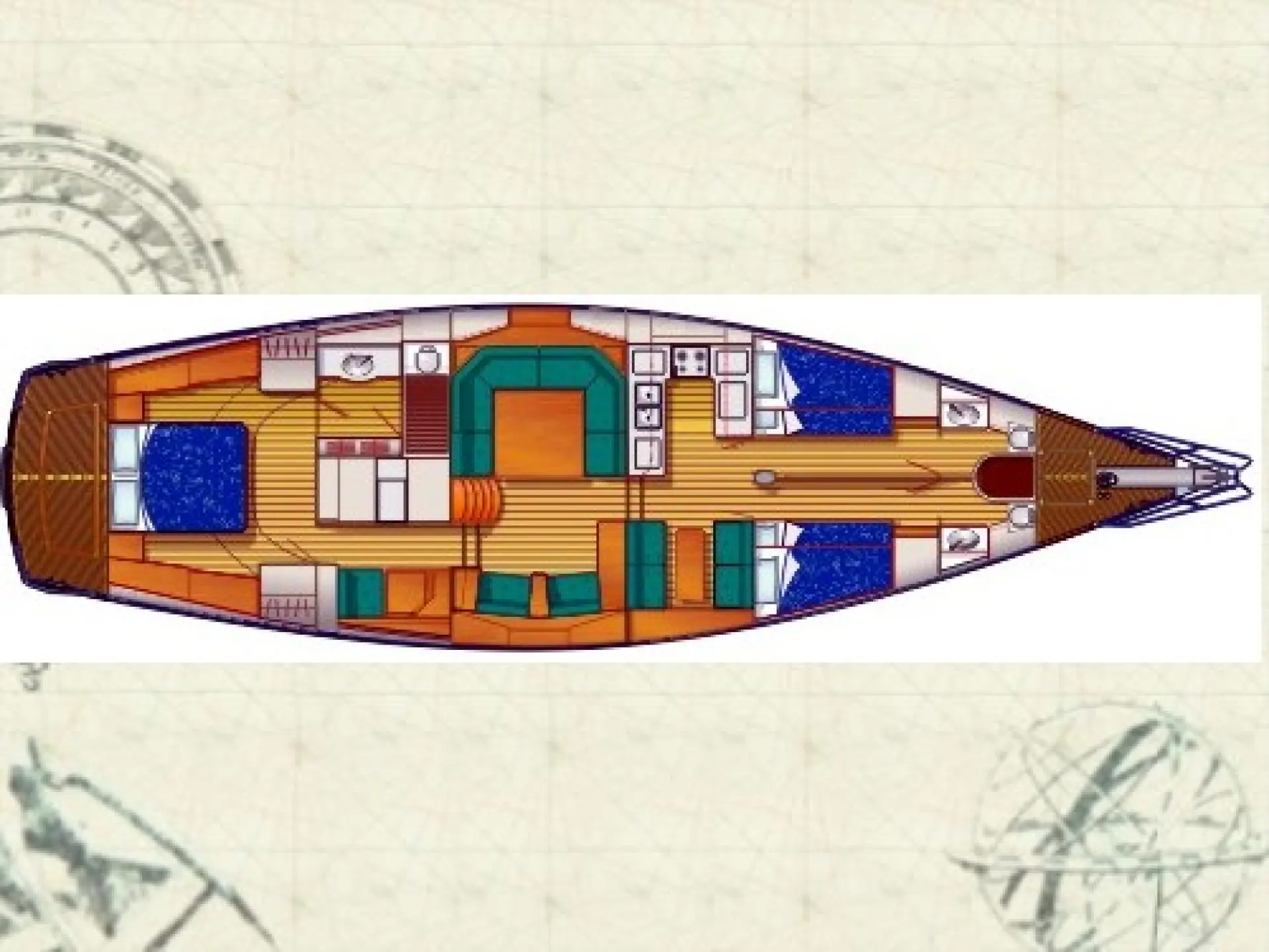 North Wind 58 Sloop DS — 12/12