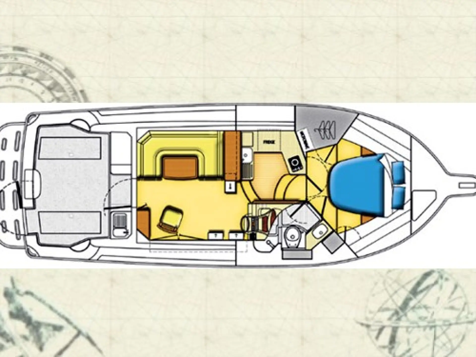 Riviera 33 Flybridge Convertible — 13/13