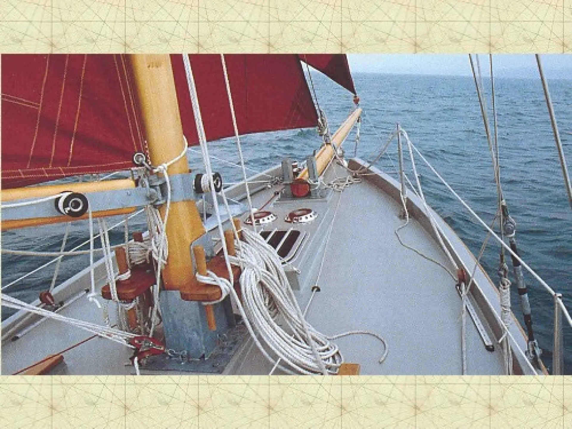 Crabber 30 Pilot Cutter — 3/4