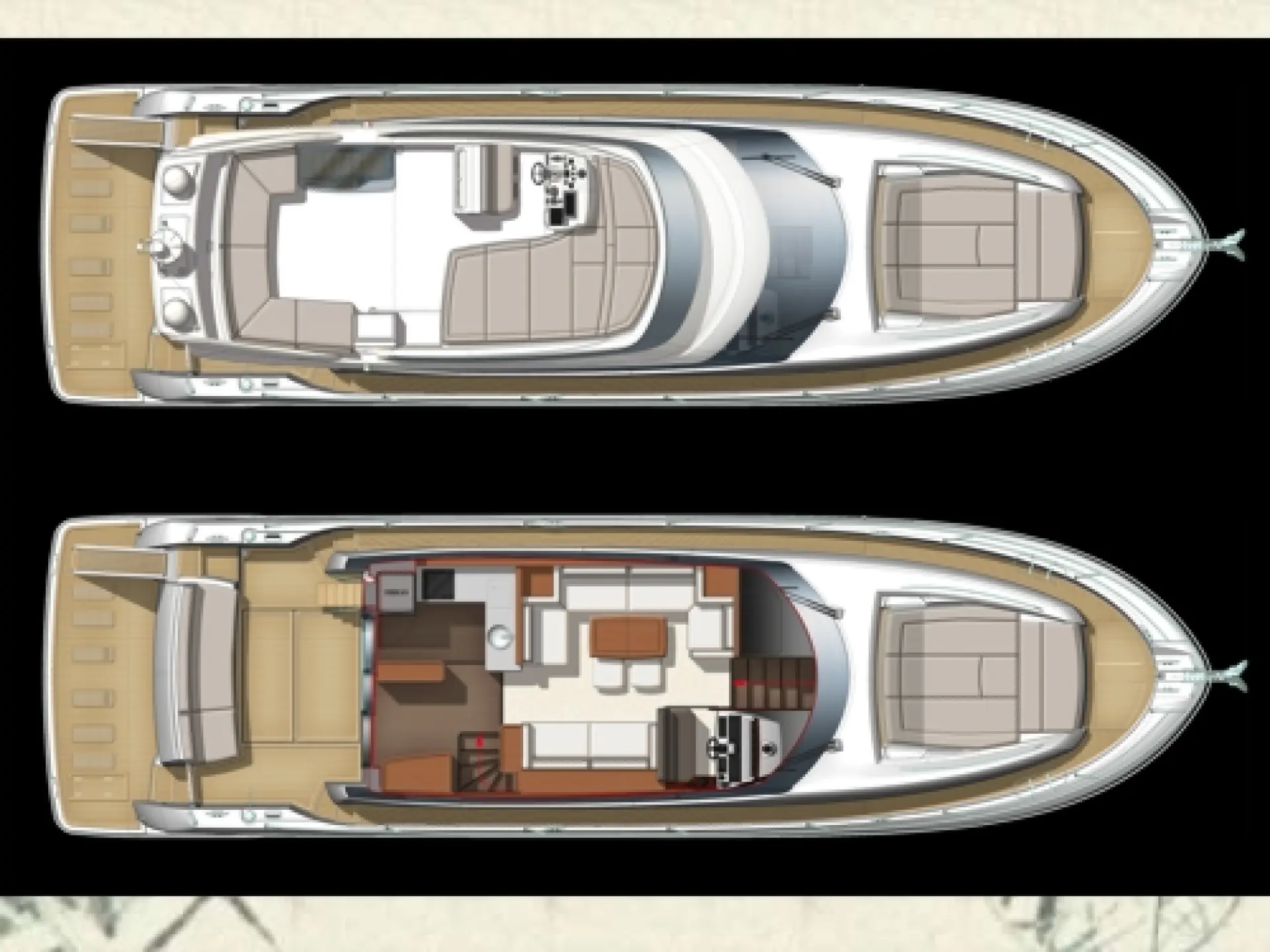 Prestige 550 Flybridge — 41/42