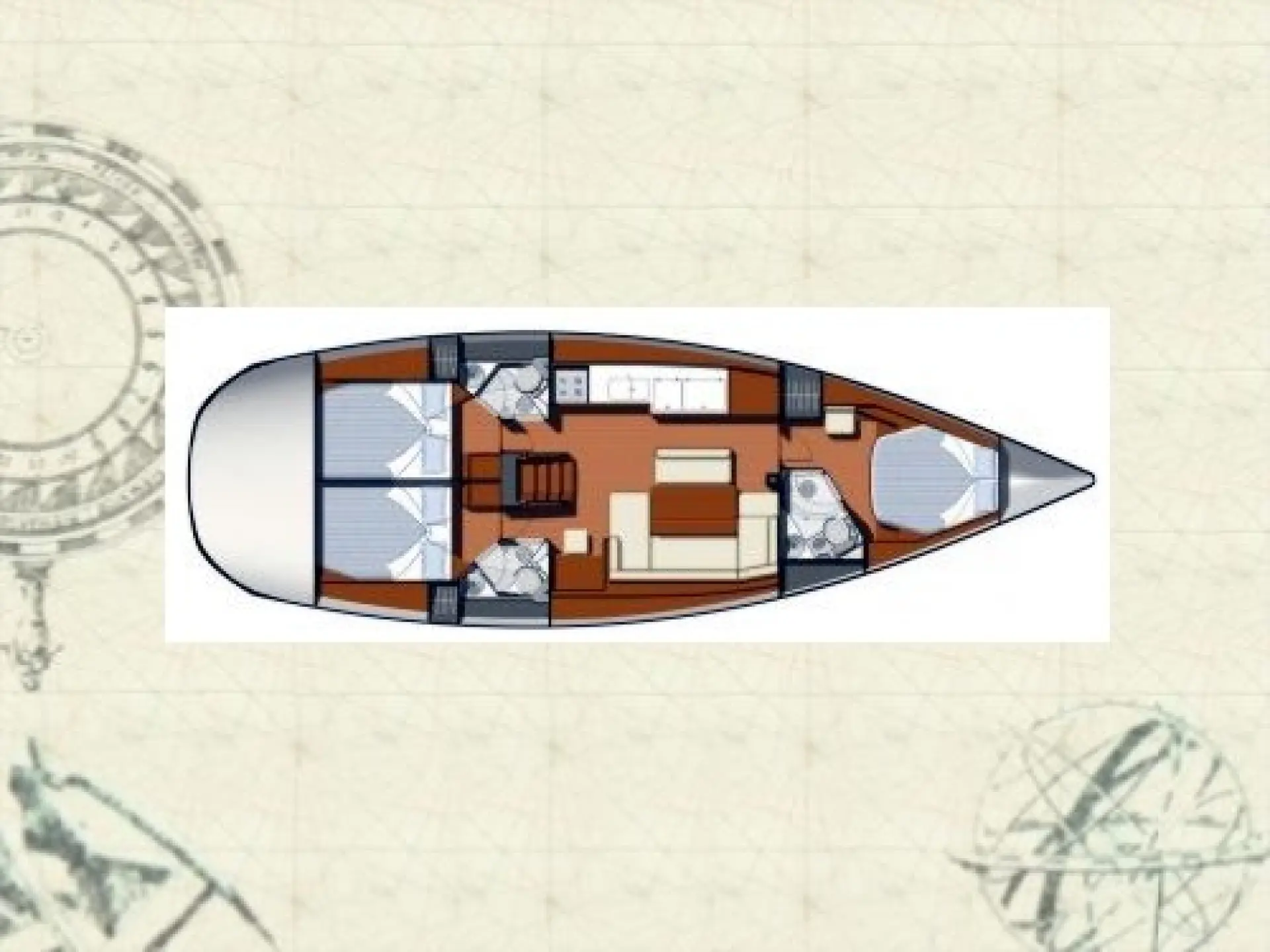Sun Odyssey 44i — 15/17