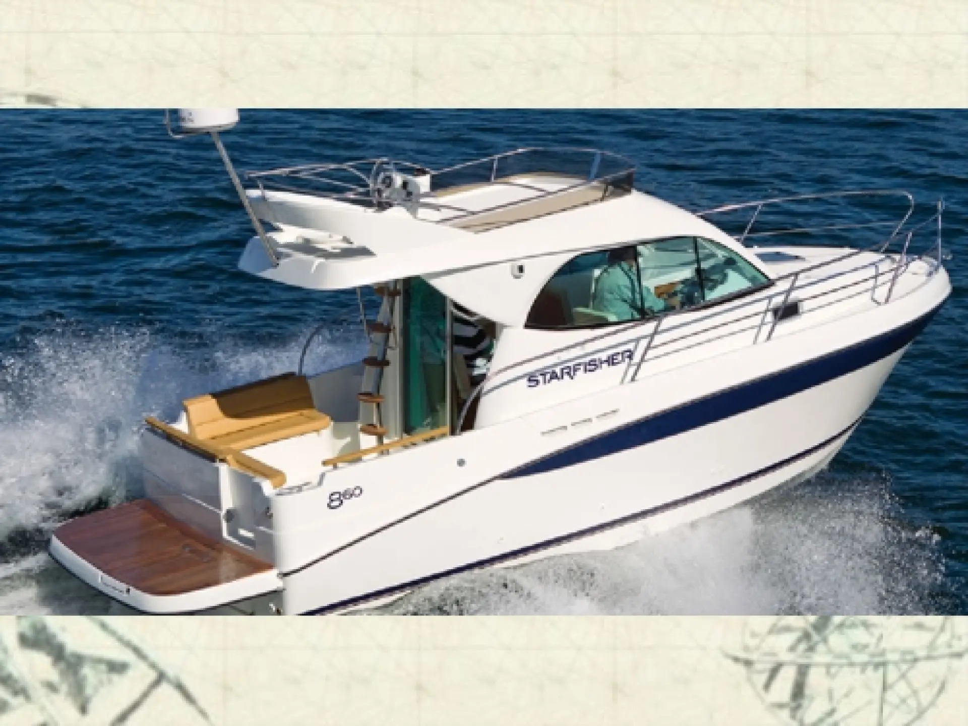 ST 860 Flybridge Fisher — 3/13