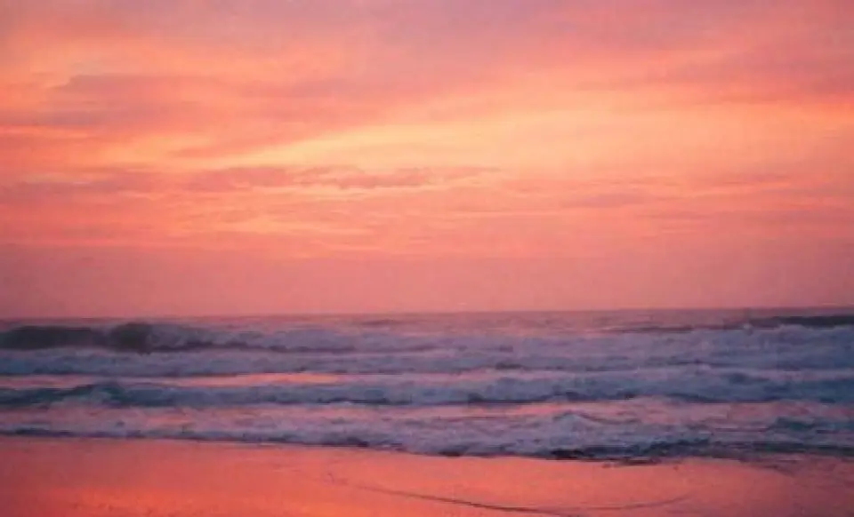 Los tonos rojizos y los atardeceres