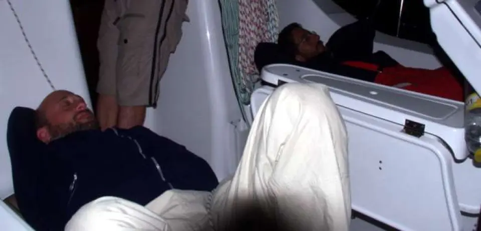 Dormir en el barco