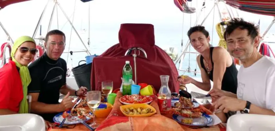 Vela y Aventura: la comida y los víveres