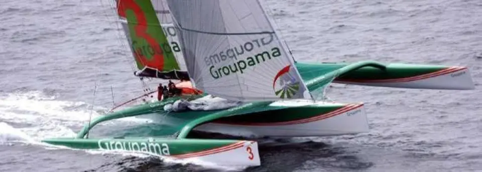 Groupama 3; atravesar el Atlántico en 100 horas