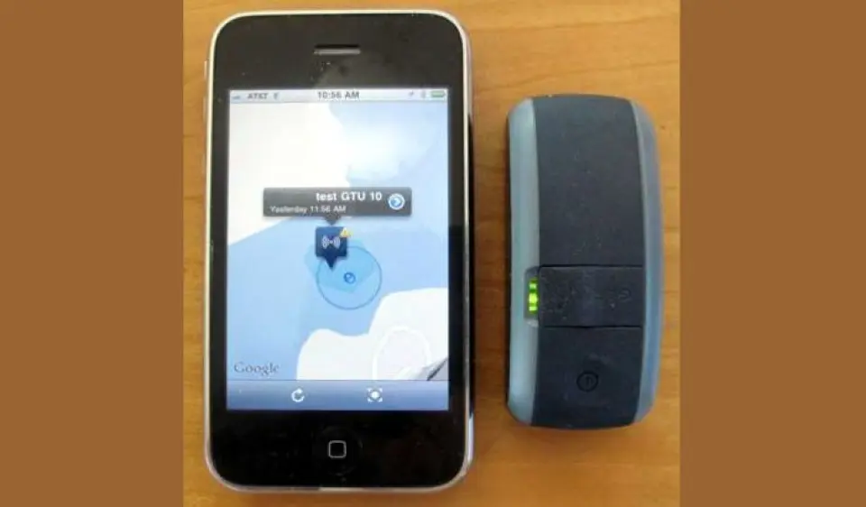 Fondear seguro; Garmin GTU10