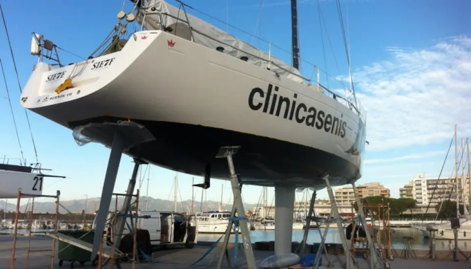 Casco perfecto, regata ganada