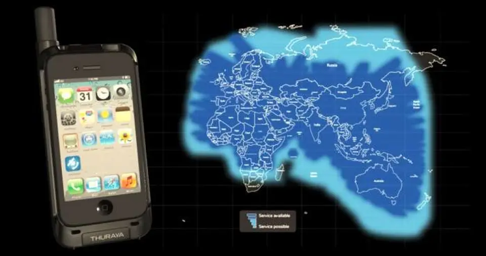 Convierte tu iPhone en un teléfono Thuraya satelital