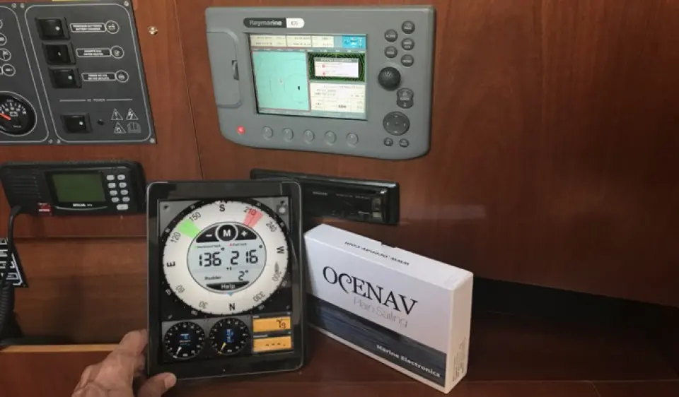 Paso a paso; instalar un Ocenav en el barco