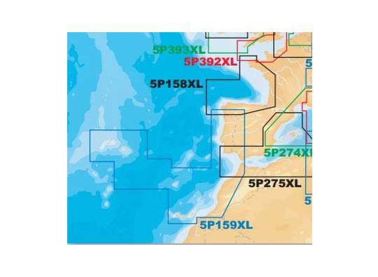 Cartografía Navionics 5P158XL
