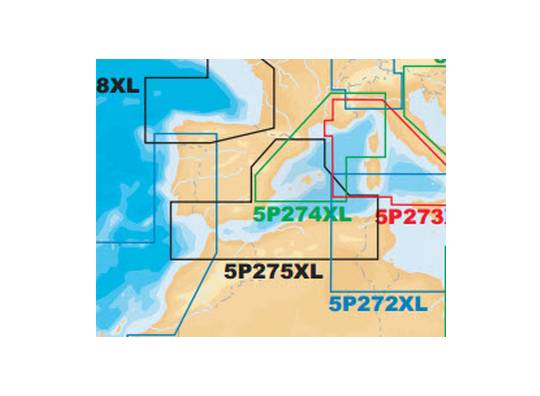 Cartografía Navionics 5P275XL