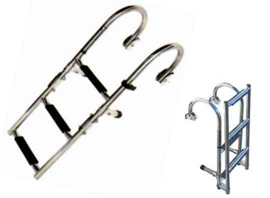 Escalera para Neumáticas en Inox