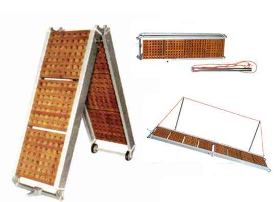 Pasarela Plegable en Aluminio