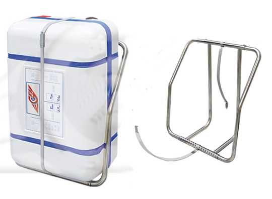 Soporte Balsa Salvavidas Inox